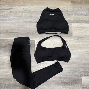 DYI Women's Black Activewear Set